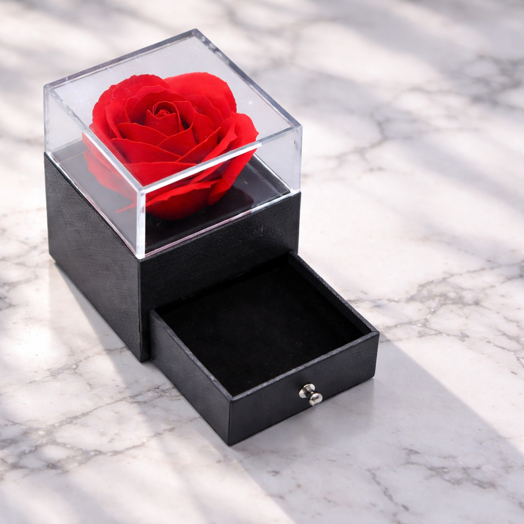 La Caja De Rosa Eterna